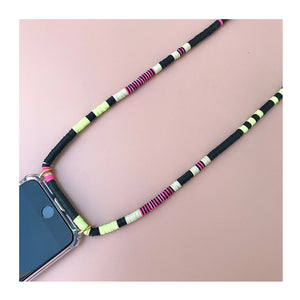Phone Necklace Black Pink UAE