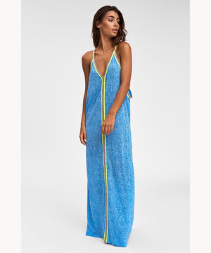 Blue Boho UAE Dress