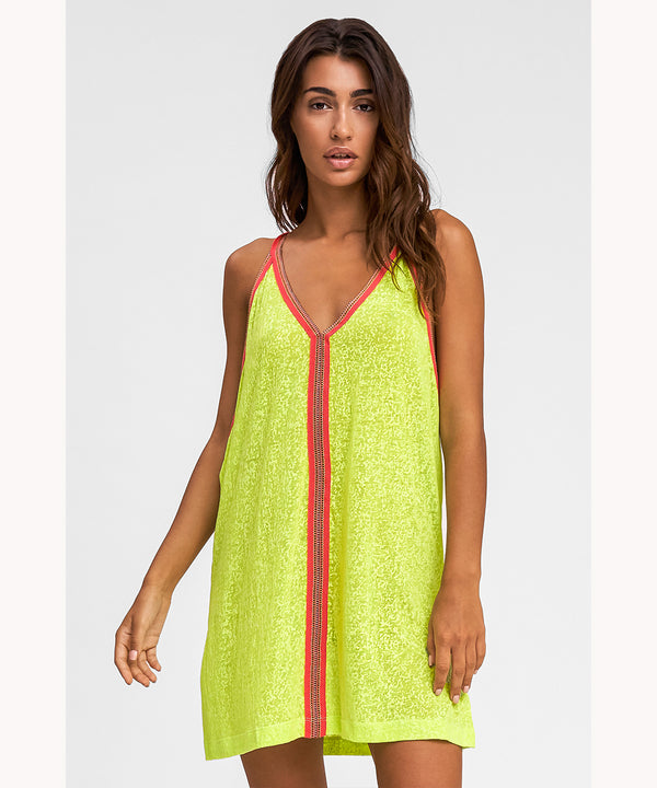 Lemon boho sundress in UAE