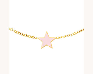 Necklace 'Star ColorPop Blush'