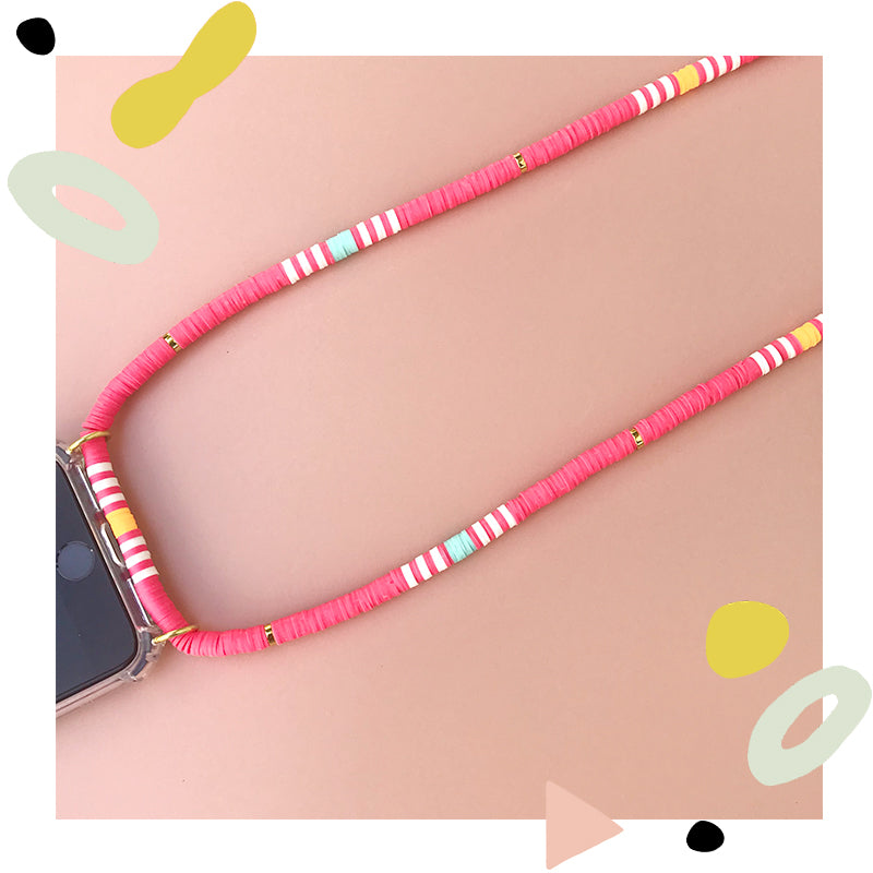 Pink Phone Case Strap UAE